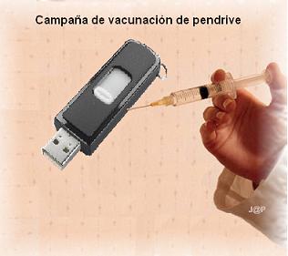 Campaña de vacunación de pendrive + Antivirus