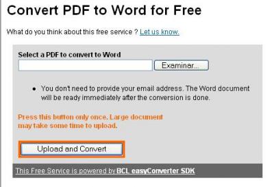 Convertidores de PDF a Word Online